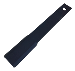 Cuchilla derecha 780 x 100 x 10 mm para trituradora SCHULTE H401-040 adaptable