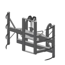 Griffe balles hydraulique 8 dents  FARESIN