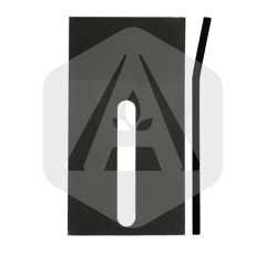 Grattoir acier 140 x 75 x 5 mm 52532120 adaptable