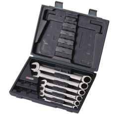 Coffret clés mixtes à effet cliquet