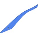 Streichblech-Streifen 4 - links SRP330WL4M Rabe by Muzzi Industrie
