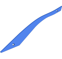 Streichblech-Streifen 4 - links SRP330WL4M Rabe by Muzzi Industrie
