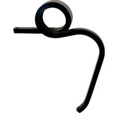 Grubberzinken Vierkant mit Spirale links für Grubber VOGEL & NOOT 884602 Nachbau