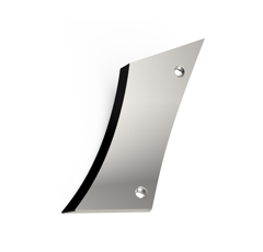 Étrave Gauche carbure pour charrue GRÉGOIRE BESSON 177428 adaptable