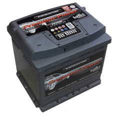 Starterbatterie 12 V 50 AH AH gefüllt Act PP50MF Intact