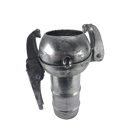 Raccord roto cannelé galva Ø 80 mm mâle