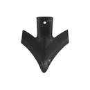 Soc à ailettes 203 mm pour déchaumeur adaptable - Blacksteel©