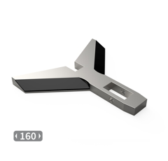 Aileron avec plaquettes carbure DURO STL1120 adaptable