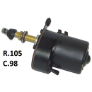 Moteur d'essuie-glace 105° - 98 mm pour tracteur adaptable