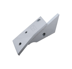 Bride de fixation droite pour charrue 84958 ÖVERUM adaptable - BlackSteel©