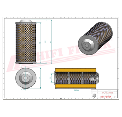 Filtre hydraulique adaptable HIFI FILTER SH61903