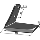 Ersatzflügel - links Farmet Duolent Nachbau 1013003266
