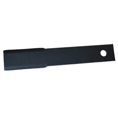 Fléau droit 635 x 100 x 10 mm pour broyeur SCHULTE H401-033 adaptable