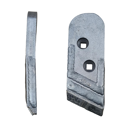 Pointe Droite carbure et rechargement pour charrue FENET 10900104 adaptable