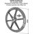 Roue packer Ø 700 mm 40° pour rouleau adaptable - BlackSteel©
