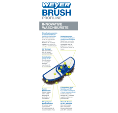 Waschbürste WEYER BRUSH PROFI LINE - Ultra Soft