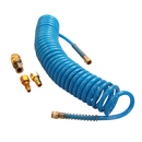 Spiralschlauch 8x5 5m mit Kupplung Euro         