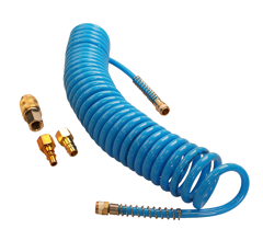 Spiralschlauch 8x5 5m mit Kupplung Euro         
