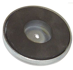 Plot magnétique Ø 70 mm + support pour tracteur adaptable