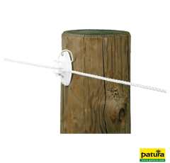 Lot de 25 isolateurs à cheville pour clôture permanente - PATURA