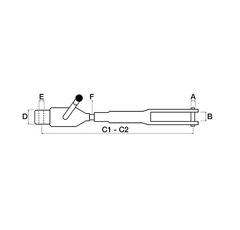 Suspente droite pour tracteur MASSEY FERGUSON 1660373M92 adaptable
