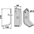 Lame gauche pour fraise HOWARD 73000009948V adaptable