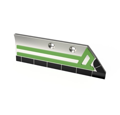 Soc de rasette Droit carbure et rechargement pour charrue KVERNELAND KK066868R adaptable
