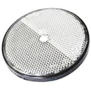 Catadioptre rond blanc ø 60 mm - fixation vis pour tracteur adaptable