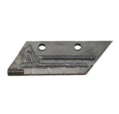 Soc de rasette Gauche carbure et rechargement pour charrue OVERUM 591802 adaptable