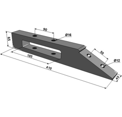 Scharträger GREGOIRE BESSON SP13550 - Nachbau