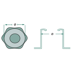 Tankdeckel 67mm CASE IH 3221253R1 - Nachbau