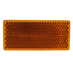 Catadioptre rectangulaire orange 70 x 32,5 mm - HELLA