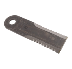 Couteau cranté pour moissonneuse-batteuse NEW HOLLAND 84065059 adaptable - BlackSteel©