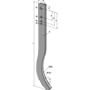 Schwergrubberstiel - 875 mm 1017722LL Amazone / BBG Nachbau