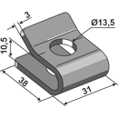 Support de montage pour andaineur NIEMEYER 0009536432 adaptable - BlackSteel©