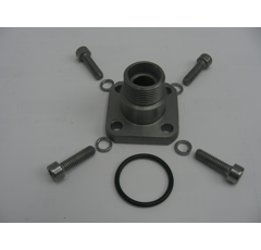 Gerader-Schraubflansch    AG 30x2Lochkreis 40 mm, max. Betriebsdruck 100 barO-Ring 26x2.5  GF40CEL22