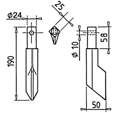 Kreiseleggenzinken RAU RH55/A 3557640214412 - Nachbau