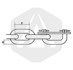 Eslabón de conexión adaptable de 10 x 30 mm