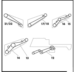 Courroie trapézoïdale pour moissonneuse-batteuse Z61150 adaptable