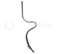 Dent efface-traces 635 mm pour semoir adaptable