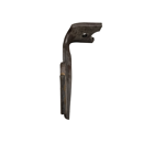 Dent de herse rotative Gauche 3 plaquettes carbure triangulaires, fixation rapide ALPEGO D05651 adaptable