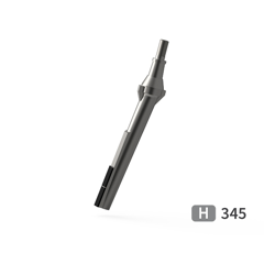 Dent de herse rotative Gauche 2 plaquettes carbure, vissée LELY 116000114 adaptable