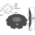 Disque crénelé ∅460x4 pour déchaumeur AGRISEM TCS-DIS-508 adaptable - BlackSteel©