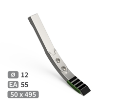 Soc de cultivateur carbure, plaquettes arrière et rechargement HORSCH 24221700 adaptable