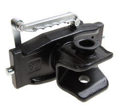 Zugmaul manuell,W= 335 S30, Ø 32 mm Bolzen,  Schwarz    