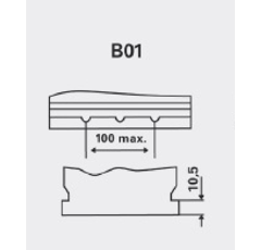 Batterie NUMAX Premium 663H 12V - 110Ah - P+ en bas à droite