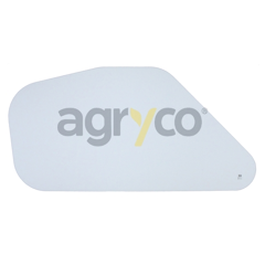 Vitre latérale droite - plate - teintée pour téléscopique MERLO 53433 adaptable