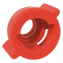 Bajonettmutter 1/4 für Düsen APE, EXA, AVI - rot