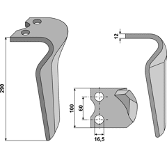 Kreiseleggenzinken - links RH93L RH  Morra