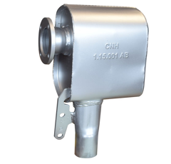 Pot d'échappement pour tracteur NEW HOLLAND 5094825 adaptable